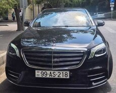 vip rent a car – mercedes s-class 2018 dizel